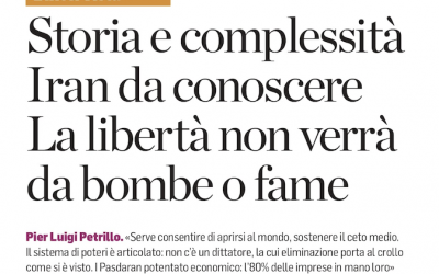 Storia e complessità Iran da conoscere La libertà non verrà da bombe o fame