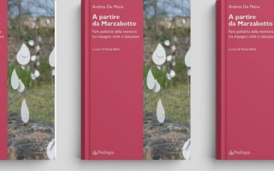 A UnitelmaSapienza la presentazione del saggio “A partire da Marzabotto” di Andrea De Maria