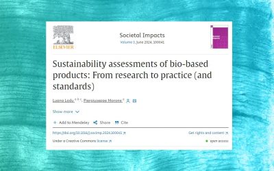 Linee guida per una corretta Transizione verso un’Economia Circolare fondata sui Prodotti bio-based