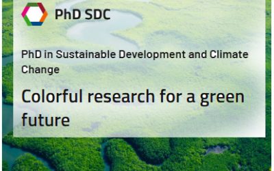 Call for Applications – National PhD Programme in Sustainable Development and Climate Change