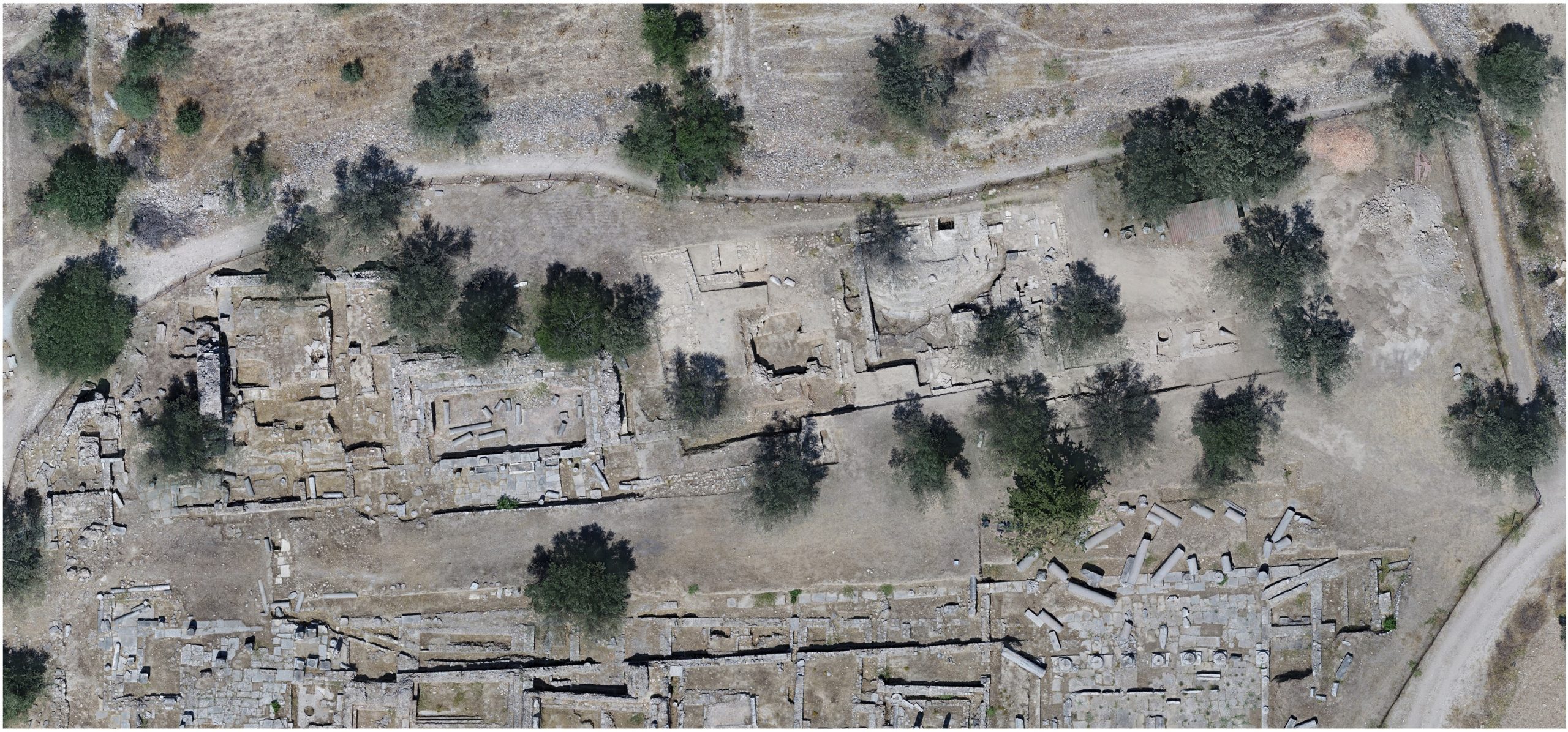 Foto da drone del sito archeologico
