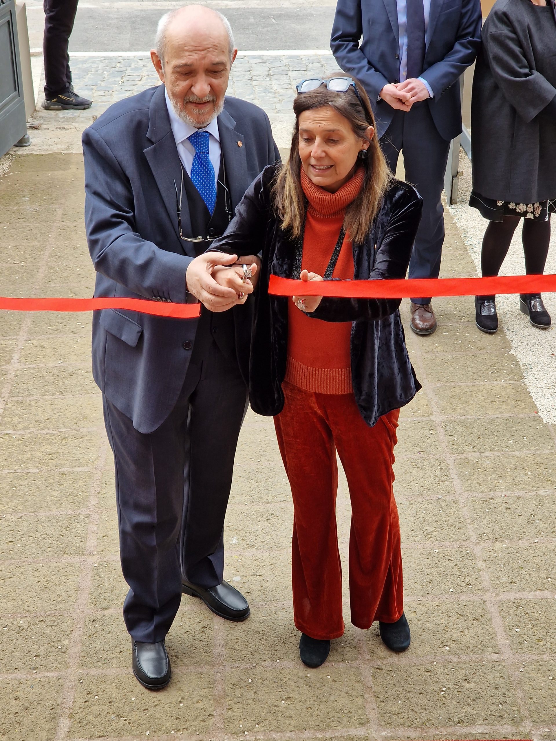 Antonello Folco Biagini e Antonella Polimenti inaugurano la nuova sede di UnitelmaSapienza