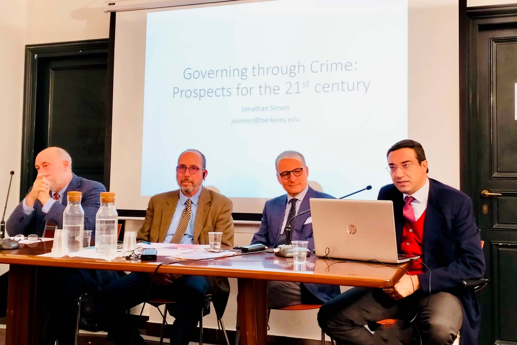 Foto Incontro J. Simon 1 UnitelmaSapienza Frascati Scienza notte europea ricercatori 2022