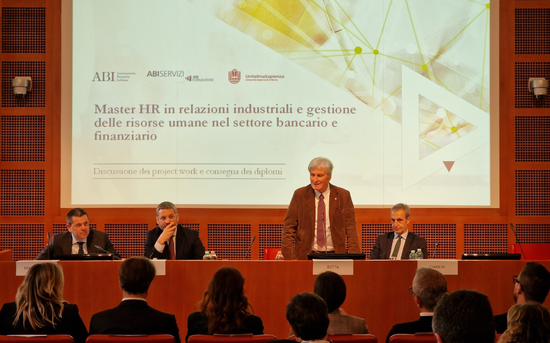 Master HR in relazioni industriali e gestione delle risorse umane nel settore bancario e finanziario