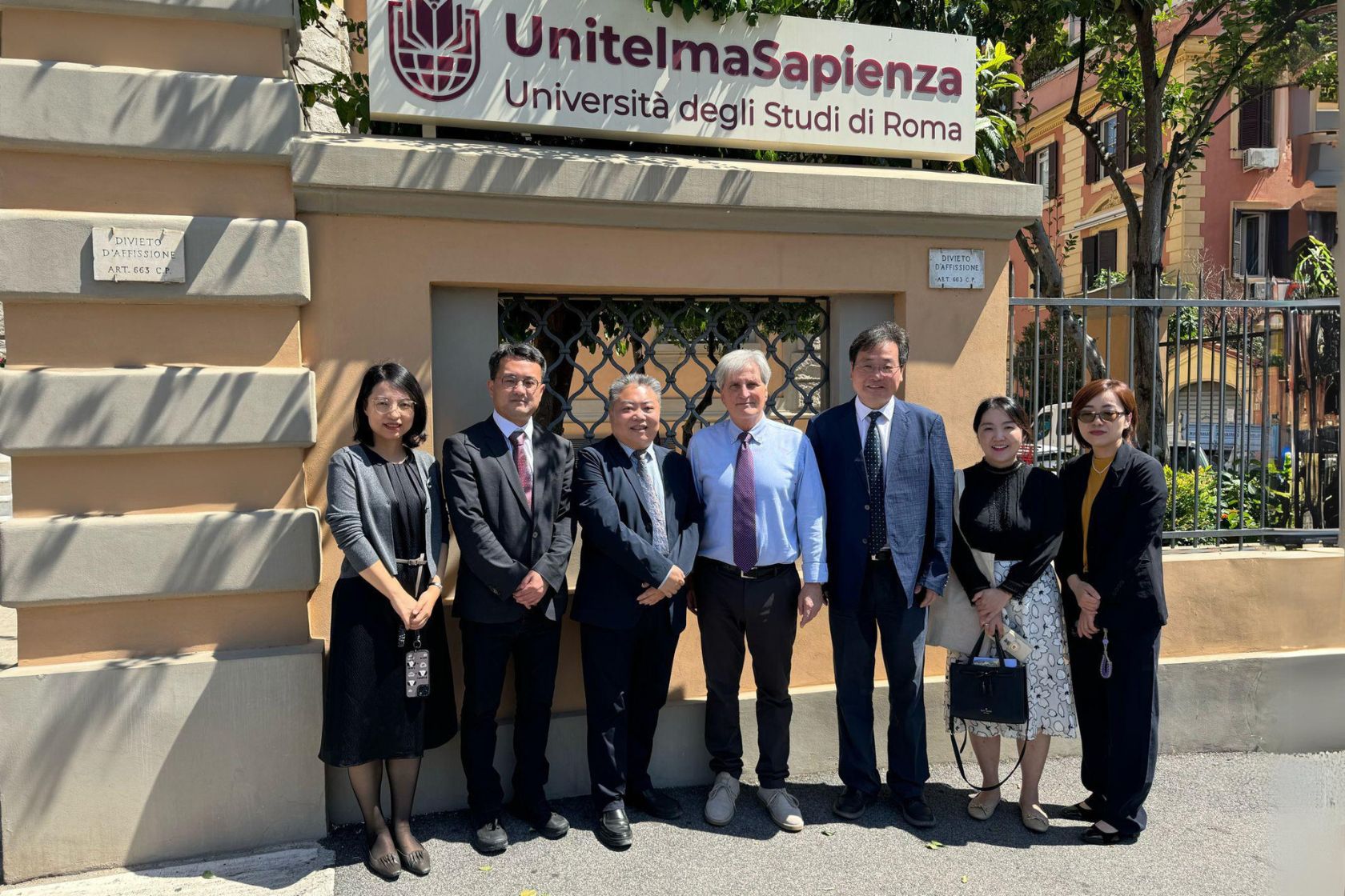 News_Incontro a UnitelmaSapienza con la delegazione della China Jiliang University CJLU