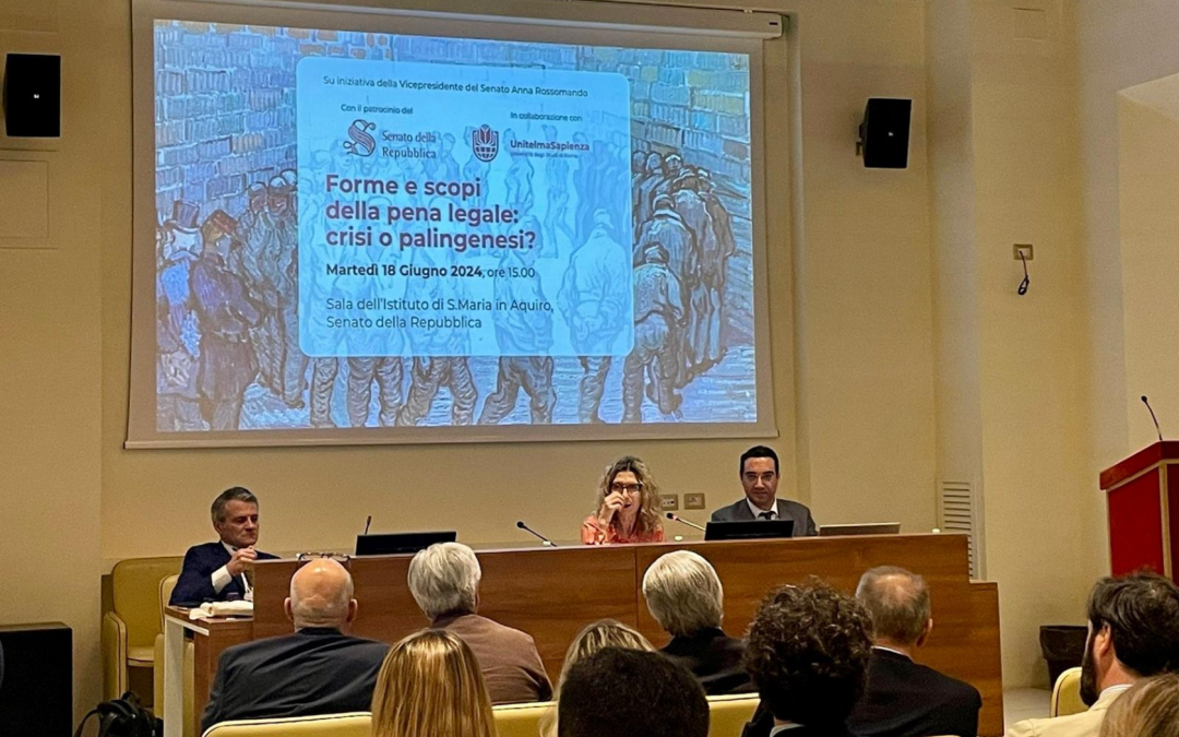 Forme e scopi della pena legale: crisi o palingenesi?