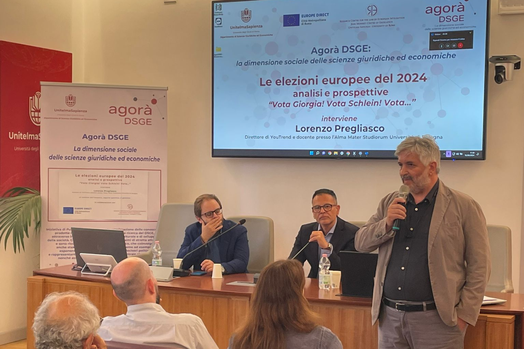 Le elezioni europee del 2024 analisi e prospettive Sala Melillo – Imbriani – Mongillo (1)
