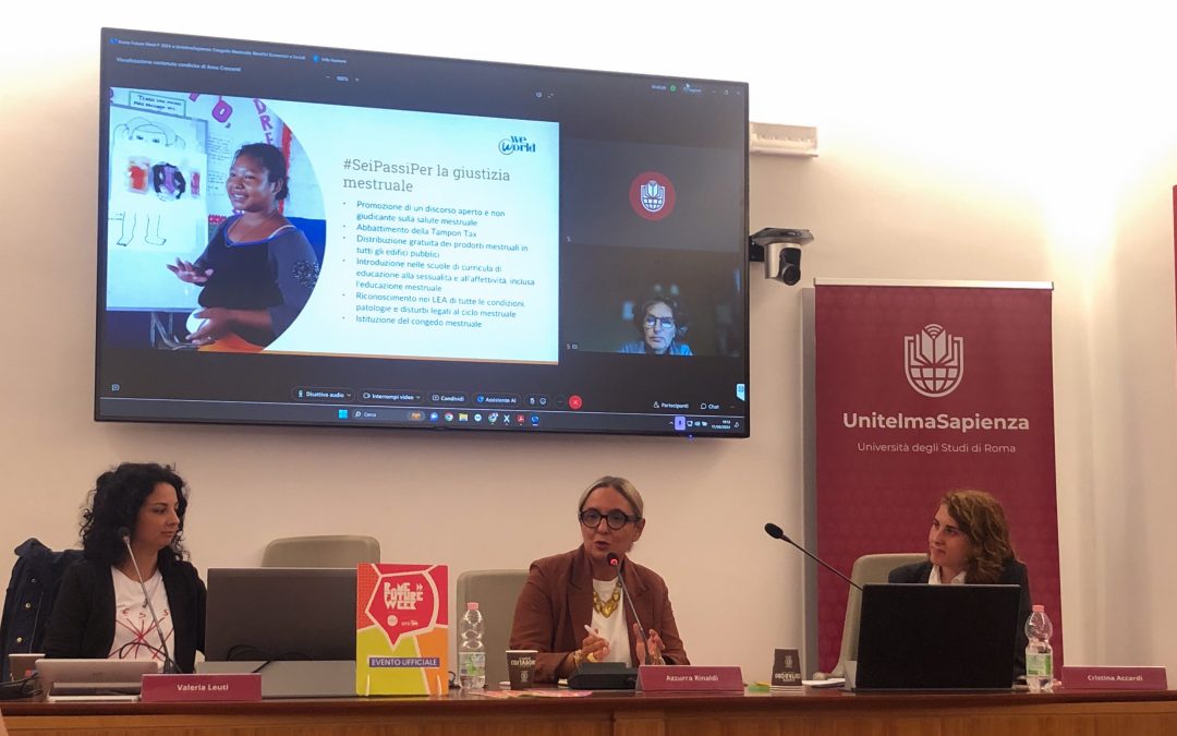 Rome Future Week® 2024 a UnitelmaSapienza: Congedo Mestruale: Benefici Economici e Sociali