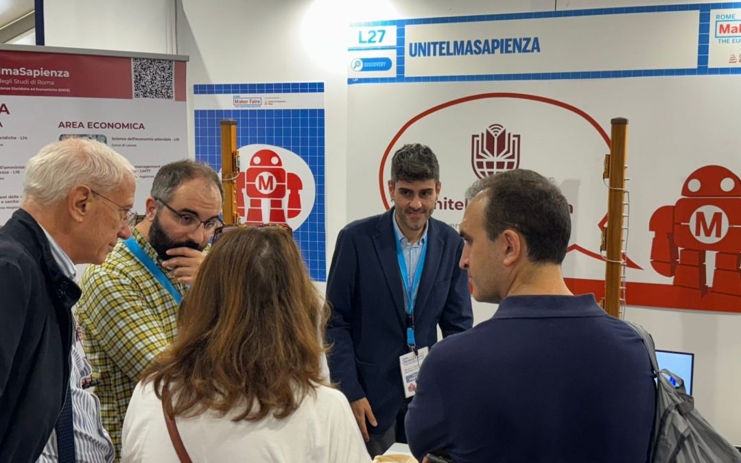 UnitelmaSapienza al Maker Faire Rome 2024 con “Toccare” il Wi-fi