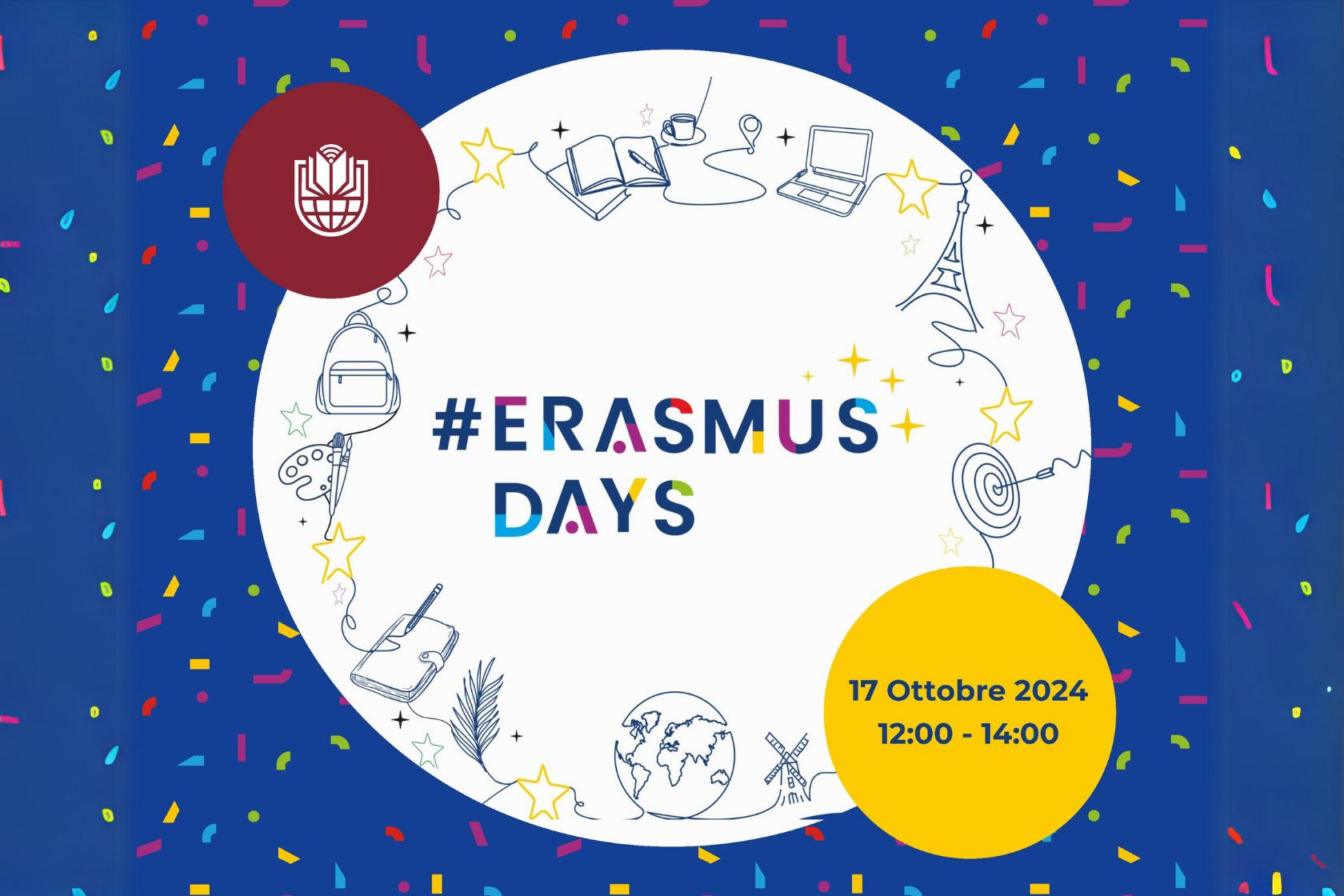 News_Erasmus day 2024 - 17 ottobre Unitelma_erasmus day
