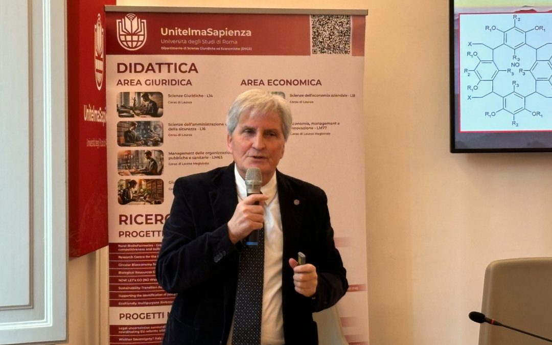 “La mia prima lezione al Dipartimento di Scienze Giuridiche ed Economiche” – prof. Bruno Botta