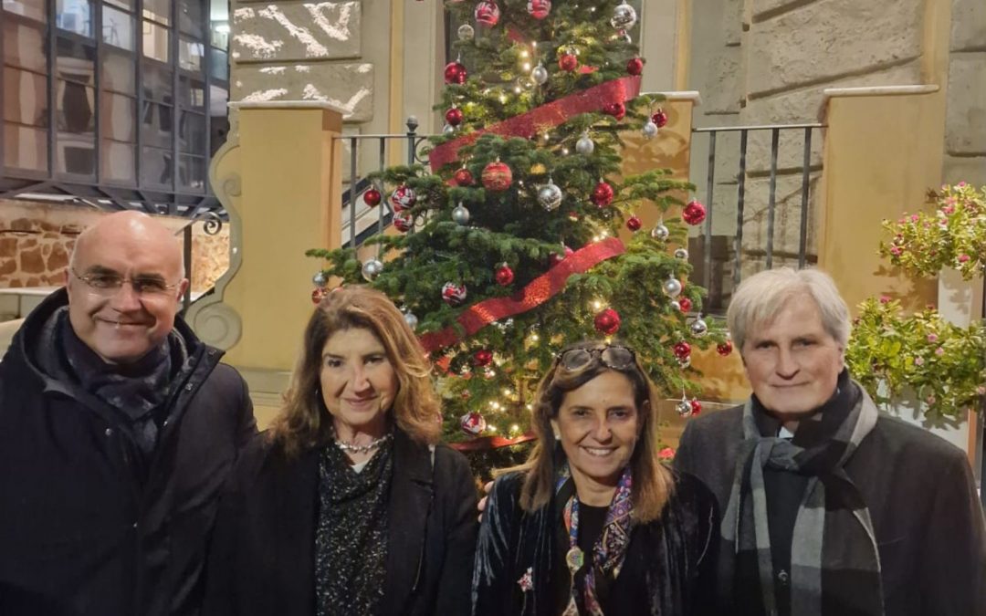 Cerimonia di accensione dell’albero di Natale di UnitelmaSapienza