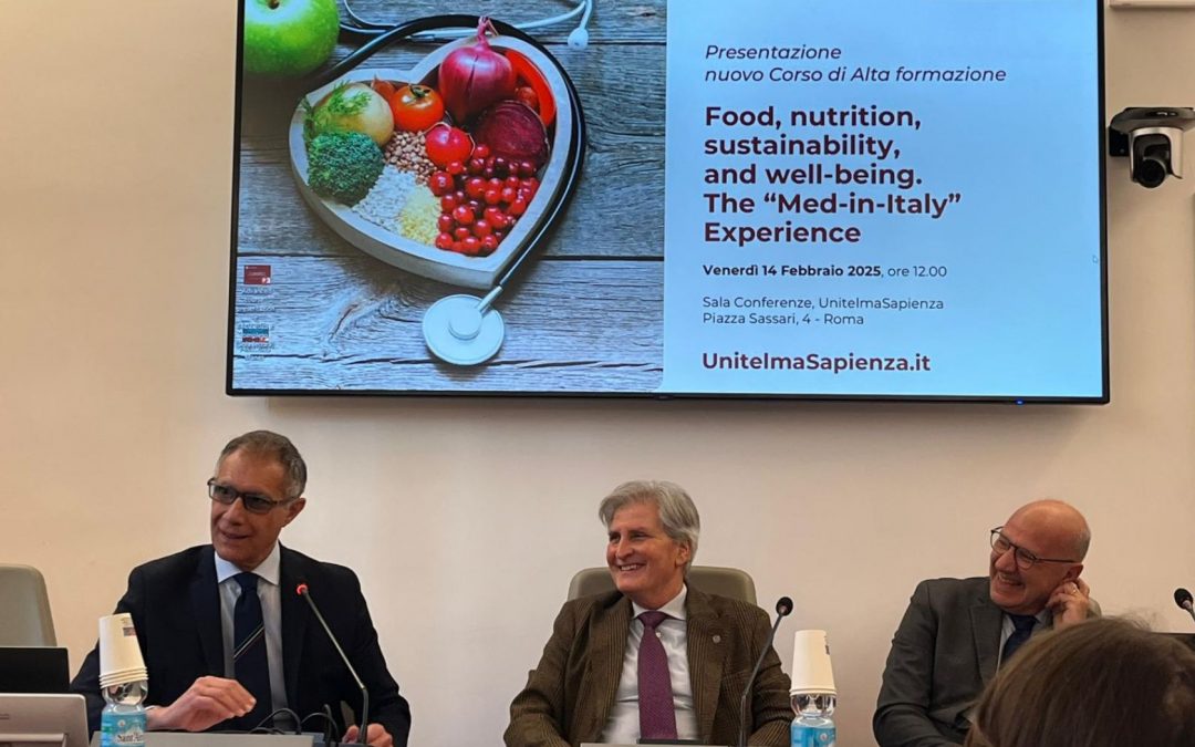 UnitelmaSapienza presenta il nuovo corso: “Food, nutrition, sustainability, and well-being. The ‘MED-IN-ITALY’ Experience”