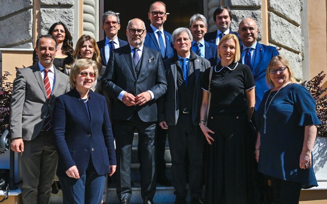 Visita del Presidente della Repubblica d’Estonia Alar Karis all’Università degli Studi di Roma UnitelmaSapienza