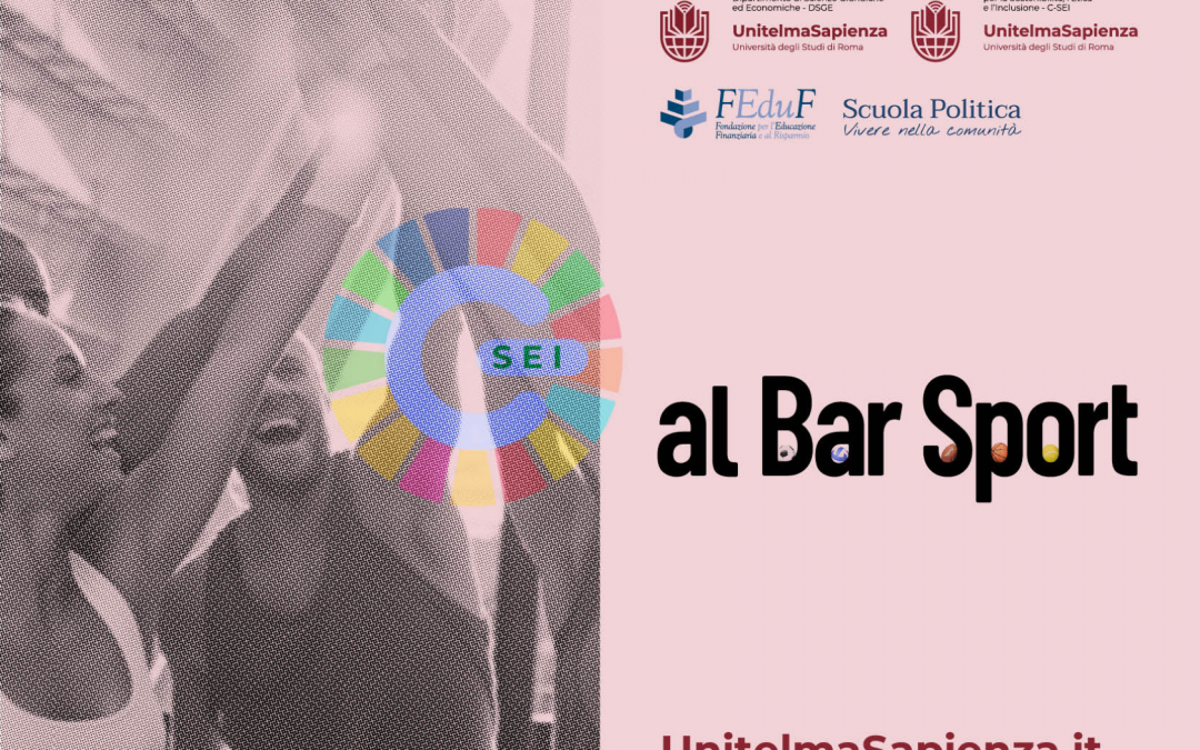 Al Bar Sport: il nuovo progetto di UnitelmaSapienza che unisce sport, educazione finanziaria e sostenibilità