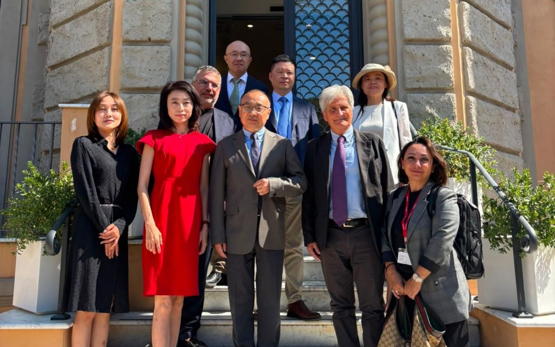 A UnitelmaSapienza la delegazione cinese dello Shanghai General Hospital