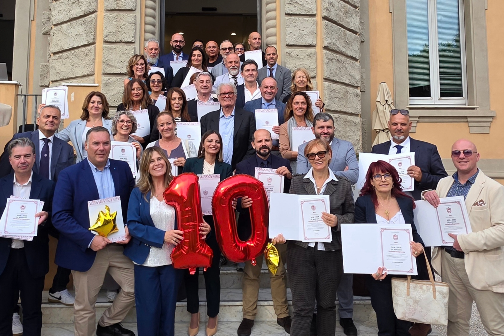 #NoiSiamoUnitelma – Cerimonia di consegna della pergamena celebrativa “10 anni con UnitelmaSapienza”